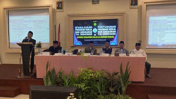 Pesantren Islam Al Mukmin Gelar Evaluasi dan Penyusunan Program Kerja T.A. 2024/2025 dan 2025/2026