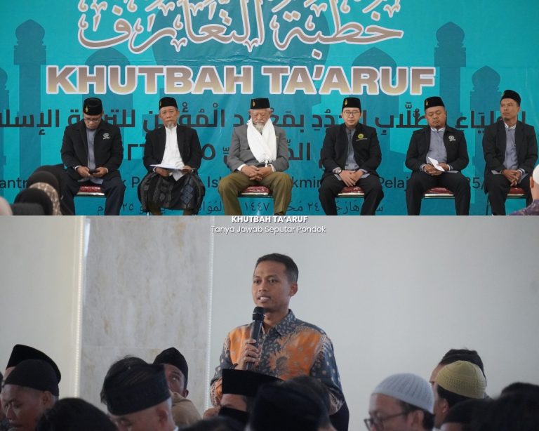 HUTBAH TA’ARUF: Menguatkan Sinergi antara Pondok, Wali Santri, dan Para Asatidz