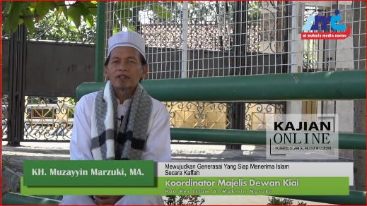 Mewujudkan generasi yang siap menerima Islam secara Kaffah