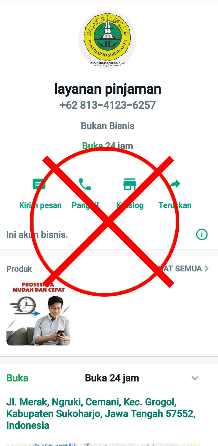 Klarifikasi Terkait Pinjaman Dana yang Mencatut Nama dan Logo Pondok Pesantren Al Mukmin Ngruki