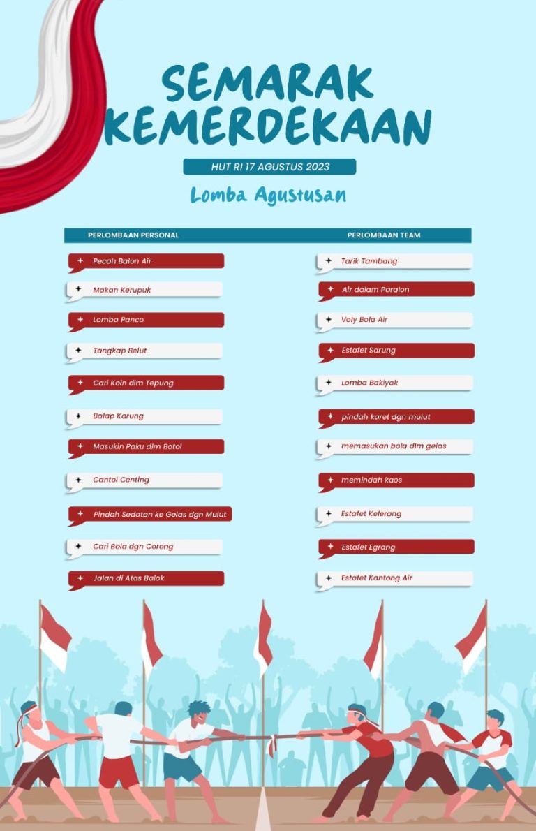 Syukur  dan Semarak Kemeriahan di Pondok Pesantren Ngruki memperingati Hari Kemerdekaan Indonesia ke-78