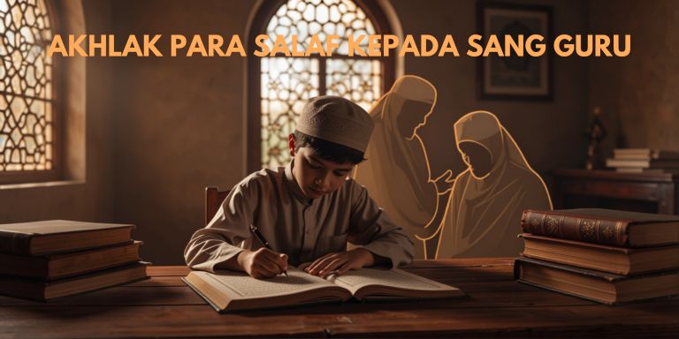 AKHLAK PARA SALAF KEPADA SANG GURU