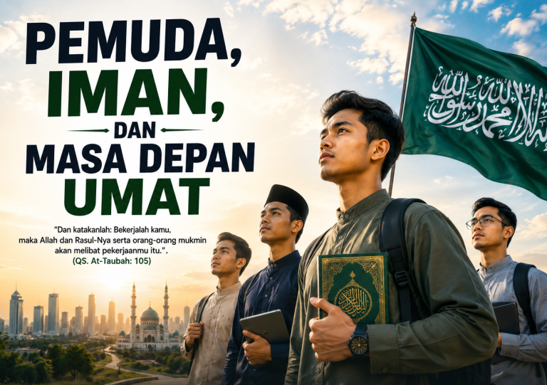 Khutbah Jumat : PEMUDA, IMAN, DAN MASA DEPAN UMAT